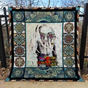 Hippie Quilt Blanket Ver 30  Quilt